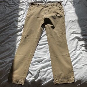 Banana Republic Fulton Chino in Khaki